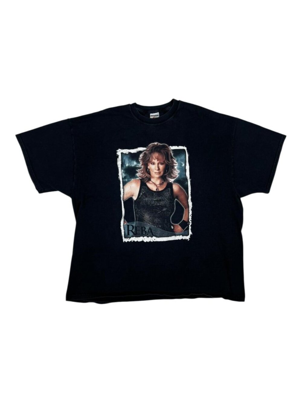 Vintage Reba McEntire Shirt Mens 2XL Black 2007 Country Concert Y2K